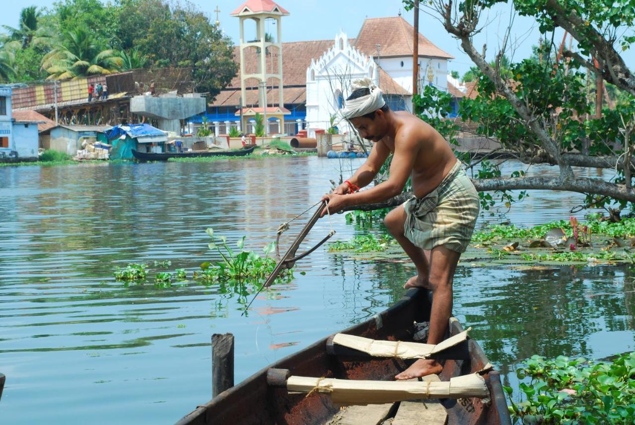 Triveny River Palace Hotell Alappuzha Eksteriør bilde